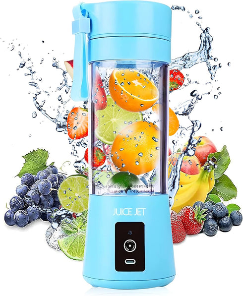 Portable Blender, Mixer, USB Rechargeble, Personal Blender, Handheld Blender, Travel, Gym, Home, Outdoor, Office (Blue)...