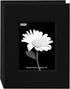Pioneer 24 Pocket Fabric Frame Cover Photo Album, Deep Black...