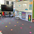 TUPARKA 72 Pack Spot Markers Floor Spots 4 Inch spot Markers for Classroom Preschool and Kindergarten...