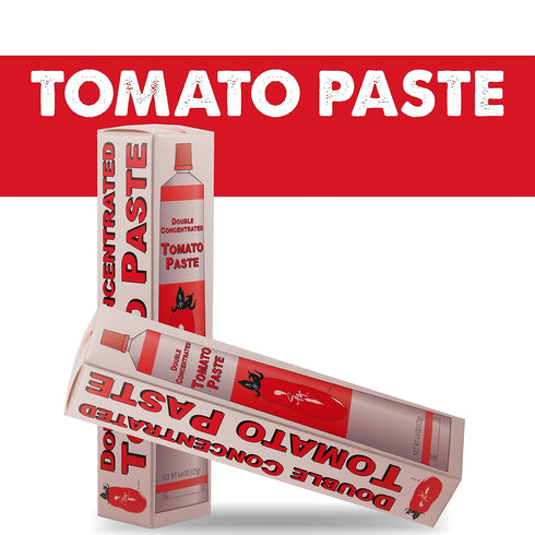 SMT San Merican Tomato Double Concentrated Tomato Paste, Imported from Italy, 4.4 oz (Pack of 2)...