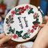 Nuberlic Embroidery Starter Kit Cross Stitch for Adults Beginner Printed Embroidery Starters Kits with Pattern for Kids Crafts Embroidery Hoops Fl...