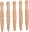 Framendino, 5 Pack Wooden Plant Dibber Wood Garden Dibber Sow Dibber Seedling Gardeners Planting Tools Planting Dibble for Seed Plants...