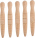 Framendino, 5 Pack Wooden Plant Dibber Wood Garden Dibber Sow Dibber Seedling Gardeners Planting Tools Planting Dibble for Seed Plants...