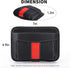 Accmor Car Side Pocket Organizer, Car Seat Pockets PU Leather Tray Pouch, Car Seat Storage Gap Filler, Phone Key Sunglasses Holder for Car Door Wi...