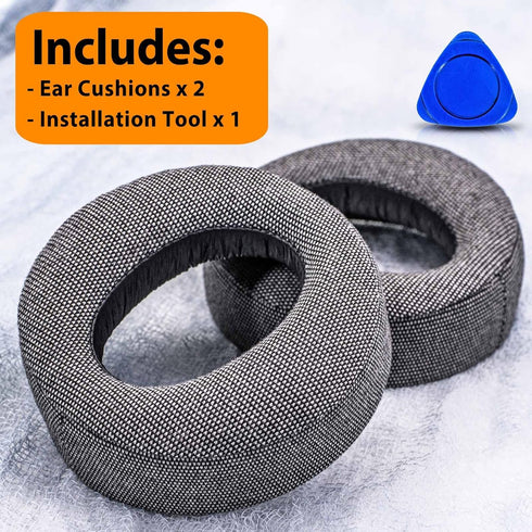 PS5 Earpads Replacement Ear Pads for Playstation 5 Pulse 3D PS5 Headset - PS5 Ear Cushions/Ear Cups (Gray Fabric)...