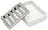 Ceramic Soap Dish Stainless Steel Soap Holder for Bathroom and Shower Double Layer Draining Soap Box...