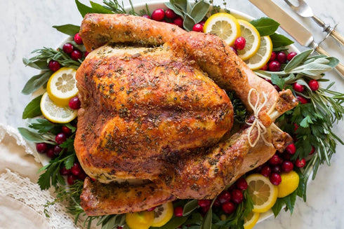 Chairman of the Bird Gourmet Turkey Rub Seasoning – Citrus-Herb Spice Blend – Orange, Cranberry, Rosemary, Sage – Roast, Grill, Smoke – Natural, G...