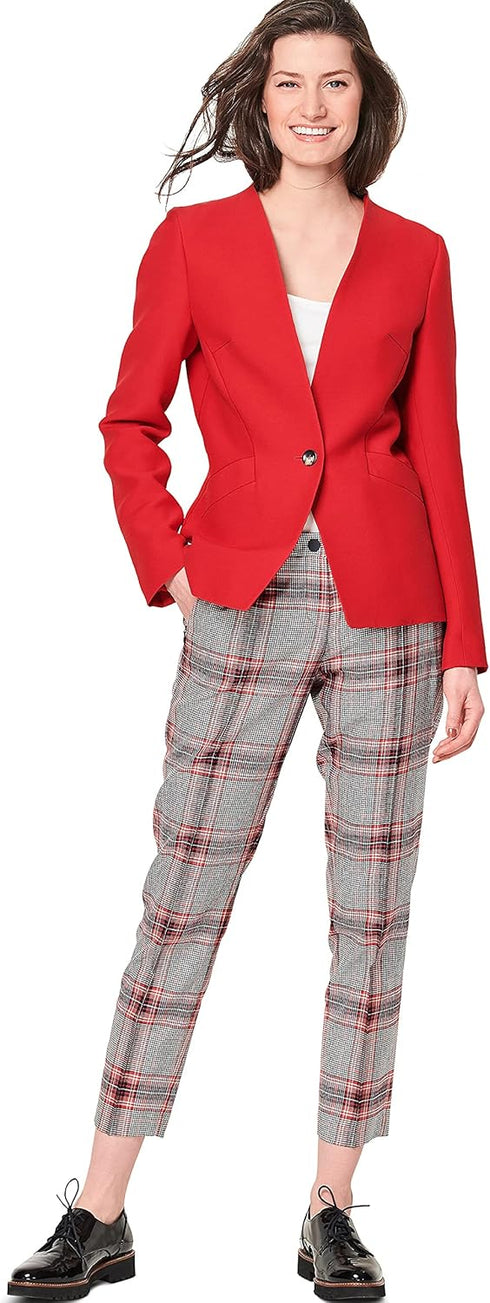 Burda Style Misses' Lined Jacket, Code 6100 Sewing Pattern Kit, Sizes 8-18, Multicolor...