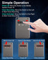Digital Voice Recorder Cube, Voice Activated Noise Cancelling Sound Recording Device, Play Recorded Sounds by 3.5 Plug Earphone,Digtal Audio Recor...