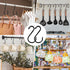 6 Inch Heavy Duty S Hooks, Large S Hook for Hanging Plants, Vinyl Coated S Hook 6 Pack Sturdy Non Slip Black S Hooks for Hanging Closet,Bird Feede...