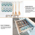 Dish Drying Mat for Kitchen Counter Tree Watercolor Cute Print Drainer Mats Rack Holder Countertop Absorbent Microfiber Baby Bottles Coffee Pads 1...