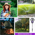 Solar Bug Zapper Outdoor Mosquito Zapper 2 in 1 Mosquito Killer Lamp for Patio Backyard Garden Pathway Insect Mosquito Repellent purple and White ...