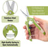 Mr. Pen- Gardening Scissors, 6.5 Inch, Green, Pruning Shears for Gardening with Straight Stainless Steel Blade, Plant Trimming Scissors, Garden sh...
