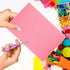 Morcheiong 12 Pcs Self Adhesive Felt Sheet Soft Felt Sheets with Adhesive Backing for Art Project and Sewing DIY Craft(11.8"x7.9"/30x20cm)- Pink...