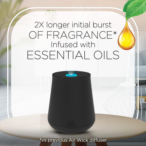Air Wick Essential Mist Refill, 2ct, Pumpkin Spice, Fall Scent, Essential Oils, Air Freshener...