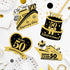 4 PCS Large 50th Anniversary Cruise Door Magnets Decorations Happy 50th Anniversary Cruise Ship Door Decor Magnetic Wedding Magnets Garage Refrige...