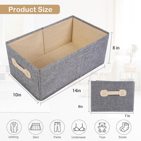 Stackable Storage Bins with Lids 1 Pack Foldable Storage Containers Closet Organizer, Clothes Organizer for Closet, Clothes Organizer for Clothes,...