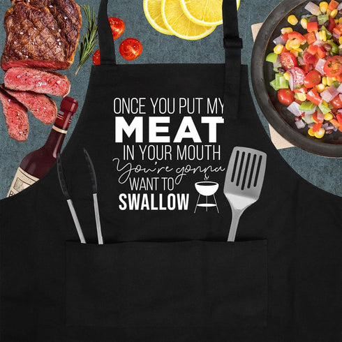 Miracu Funny Cooking Aprons for Men Husband - Christmas, Santa, Birthday Funny Male Gifts for Mens Best Friend, Gifts for Male Friends Guy Boyfrie...