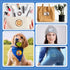30 Pieces Sublimation Patches Fabric Iron-on Blank Patches 3 Shapes Repair Embroidery Sublimation Blank Hat Embroidery for DIY Crafts, Caps Clothe...