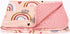 Top Tots Deluxe Minky Baby Blanket - Hearts and Rainbows, 40 x 29 Inch Pink...