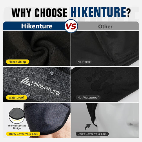 Hikenture Winter Skull Cap Helmet Liner for Men Women Thermal Hat...