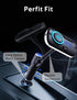 Arsvita Upgraded Bluetooth FM Transmitter for Car, Radio Receiver/Audio Adapter with Gooseneck Dual Car Charger, Support QC3.0 Quick Charging, Han...