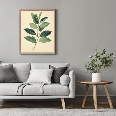 Posterizer 1 pcs-plant leaves-Chic art for plant lovers 11-Floral & Botanical Art-Workplace & Office Art-Living Room Bedroom Decor- unframed wall ...