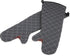 Carlisle FoodService Products 800FG24-BK BestGuard Commercial Heat Protection Up to 450° F Oven Mitts (Pair), 24" Length, Black...