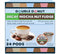Double Donut Medium Roast Decaf Coffee Pods, Mocha Nut Fudge Flavored, for Keurig K-Cup Machines, 24 Single-Serve Capsules per Box...