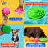 Hartz DuraPlay Ball Squeaky Latex Dog Toy, Neon Green, Neon Pink & Neon Orange, Large 3 Count Pack...