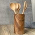 Wooden Spoons for Eating, ADLORYEA 9 inch Small Wooden Soup Spoon Mixing Stirring Tasting, 6-Piece Wood Spoons for Soup and Korean Food, Eco frien...