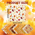 24 Sheet Scrapbook Paper Pad Thanksgiving Theme, 12’’x12’’ Double-Sided Decorative Craft Paper Fall Pattern Paper Pack of Scrapbooking Patterned C...