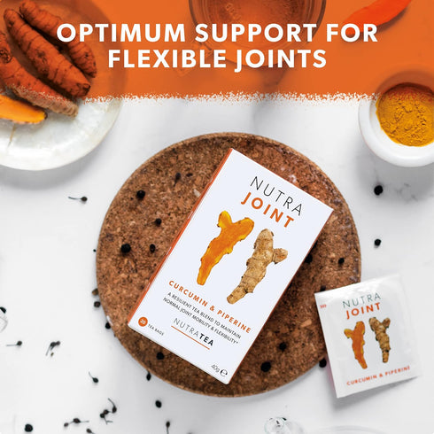 NUTRAJOINT - Joint Care Tea | Joint Mobility Tea | Joint Flexibility Tea - Relief from Joint Pain - 20 Enveloped Tea Bags - by Nutra Tea - Herbal ...
