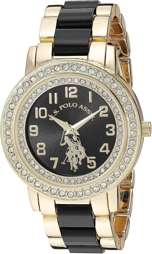 U.S. Polo Assn. Women's USC40229 Analog Display Analog Quartz Gold Watch...