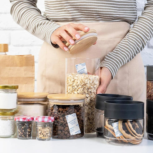 Silica Gel Packets – 0.5 Gram 600 Packs Moisture Absorbers for Food, Food Grade Desiccant Packs for Storage, Premium Silica Packets for Spices, Fo...