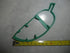 BANANA LEAF OUTLINE TROPICAL PLANT LEAVES COOKIE CUTTER MADE IN USA PR3761...