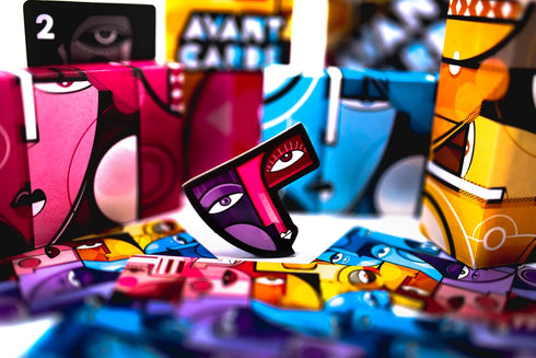 Avant Carde - by Resonym - Board Game - Deck building game of avant-garde art collection - Ages 8+...