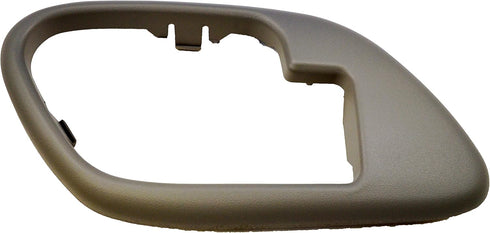 PT Auto Warehouse GM-2576G-2LH - Inside Interior Inner Door Handle Bezel/Trim, Gray - without Lock Hole, Driver Side...