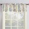 No. 918 Hoot Owl Print Semi-Sheer Rod Pocket Kitchen Curtain Valance, 56" x 14", Mocha...