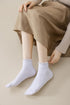 SRYL Ruffle Ankle Socks for Women's,Casual Cute Turn-Cuff Socks Soft Breathable Knit Cotton Lettuce Frilly Crew Socks Girls...