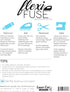 25 Sheets (8" x 10.5") - FlexiFuse Lightweight Fusible Web for Applique...