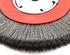 Forney 72751 Wire Bench Wheel Brush, Narrow Face Fine Crimped with 1/2-Inch and 5/8-Inch Arbor, 6-Inch-by-.008-Inch...