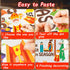 78Pcs Christmas Nativity Cutouts Bulletin Board Decoration Set Jesus Birth Cutouts Bulletin Board Classroom School Decoration Star of David Wise M...