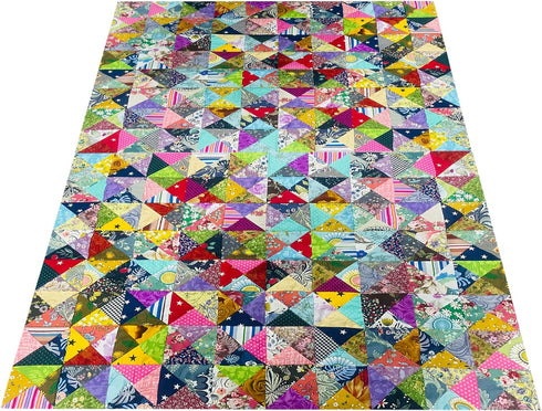 50PCS 10 x 10 inch Floral 100% Cotton Fat Quarters Fabric for Sewing and Quilting Bundles Precut Fabric Square for DIY Craft Patchwork...