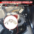 RED WOLF Door Speaker Wiring Harness Adapter 2 PCS Replacement for 2002-2019 Jeep Wrangler JK, Chrysler, Dodge Vehicles Install Aftermarket Front ...