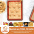 STATINT Non-Stick Silicone Baking Mat, Premium Food Safe - Pack of 2, for Cookie Oven Reusable Mat, 16.5" x 11.6"...
