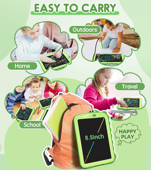 AiTuiTui LCD Writing Tablet Kids Toys for Girls Boys Age 2-3 Gift Ideas, Dinosaur Colorful Doodle Board Educational Learning Toys for Children 3 4...