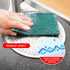 Heavy Duty Scour Pads Sponge Dish Scrubber Non-Scratch Green Reusable Household Scrub Pads for Kitchen and Dish Cleaning Tool (12Pcs)...