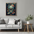 Posterizer 1 pcs-blue chinoiserie sugar skull-Abstract & Modern Art-Holiday Poster Collection-Gift for Men Women Entrepreneur Teens - UNFRAMED Wal...