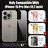 Screen Protector for iPhone 15 Pro Max, Tempered Glass Screen Protector including Front and Back Protectors, Camera Protector, 3-in-1 Protection (...